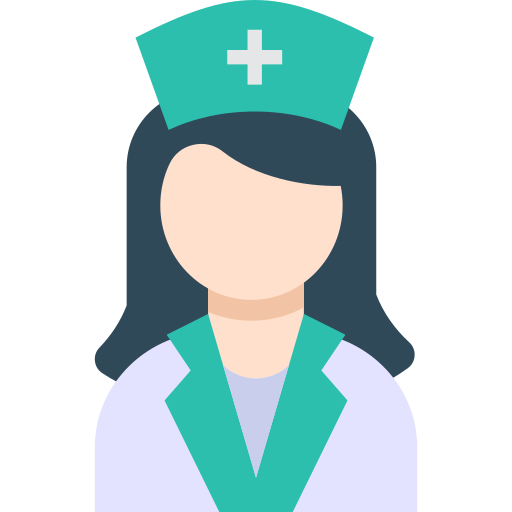 pielęgniarka Generic color fill ikona