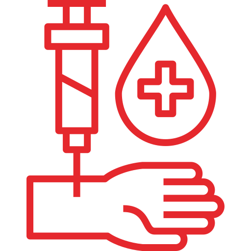 badanie krwi Generic color outline ikona