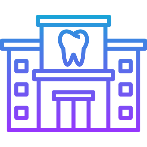 치과 진료소 Generic gradient outline icon
