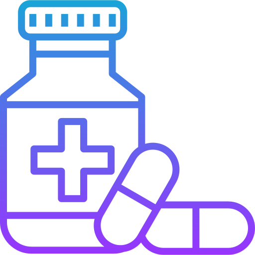 medicamento Generic gradient outline Ícone