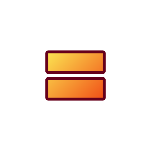 Equal Generic gradient lineal-color icon