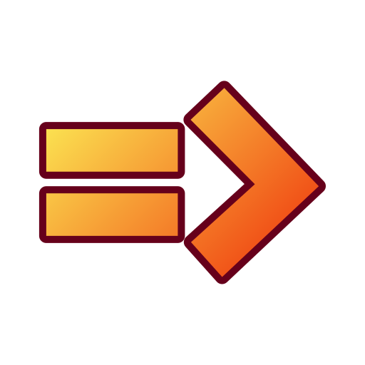 Equal to greater than symbol Generic gradient lineal-color icon