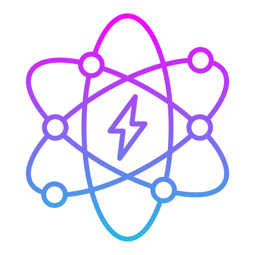 energia atomowa Generic gradient outline ikona