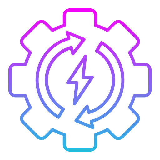 Energy management Generic gradient outline icon