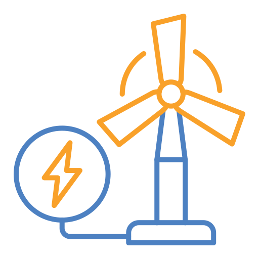 windenergie Generic color outline icoon