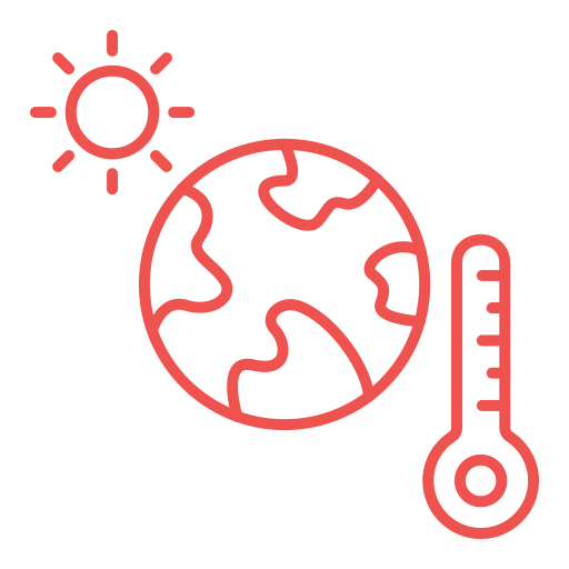 Climate change Generic color outline icon