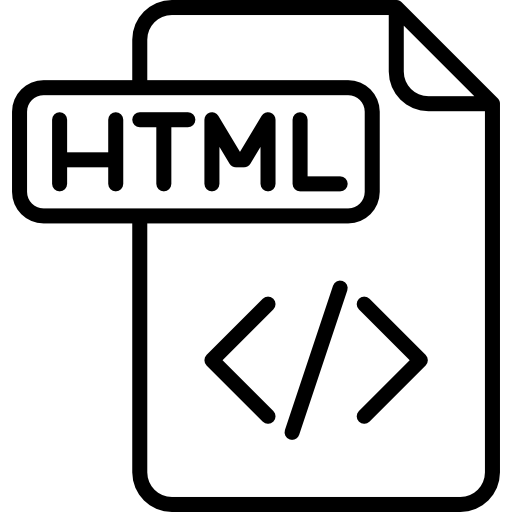 html-document Special Lineal icoon