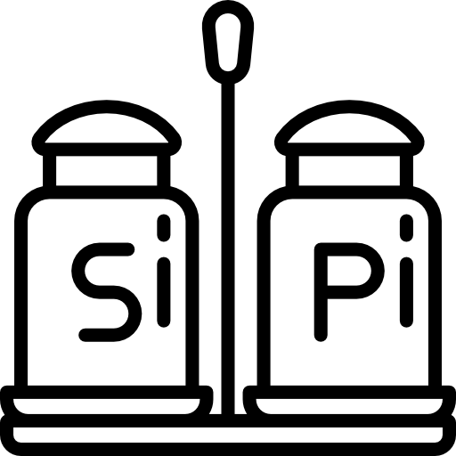 Salt and Pepper Special Lineal icon