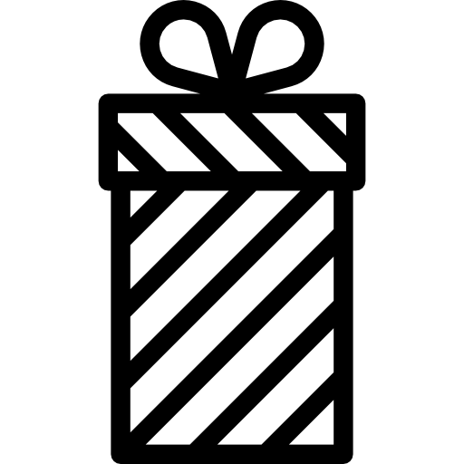 regalo Special Lineal icono