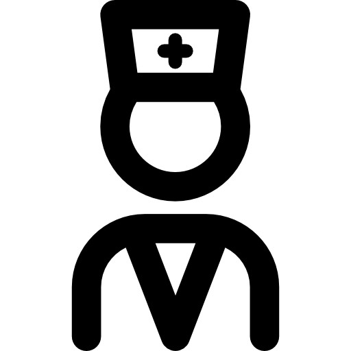 看護婦 Basic Rounded Lineal icon