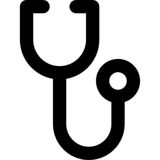 聴診器 Basic Rounded Lineal icon