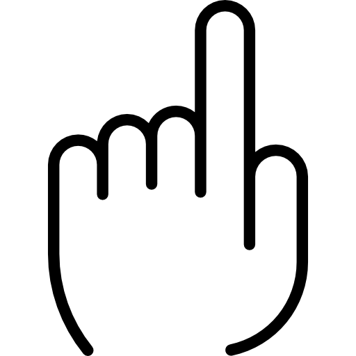 finger Special Lineal icon