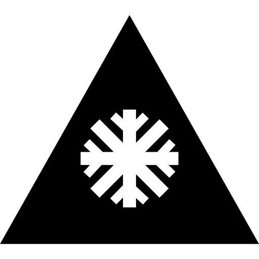 advertencia de invierno  icono