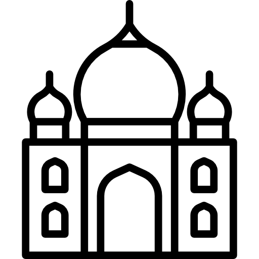 Taj Mahal Special Lineal icon