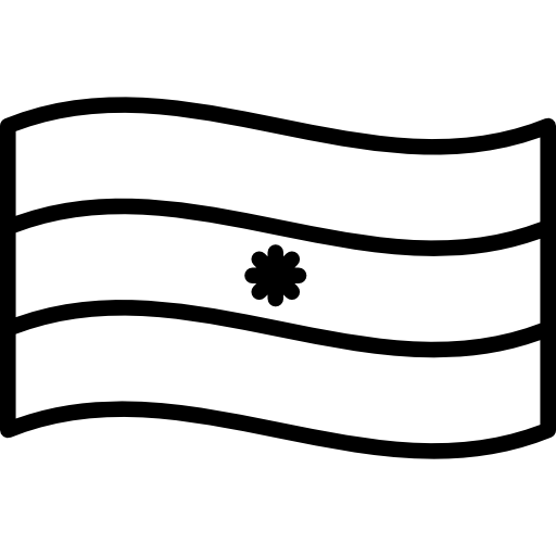 bandeira da república da Índia Special Lineal Ícone