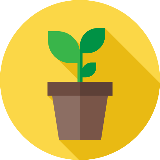 植物 Flat Circular Flat icon