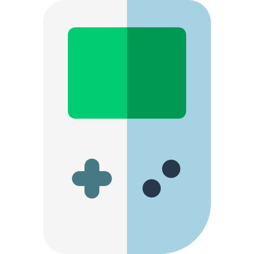 Gameboy Basic Rounded Flat icon