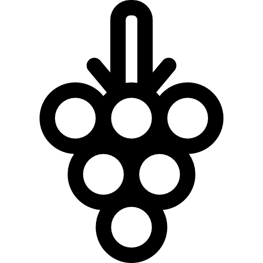 uva Basic Rounded Lineal icona