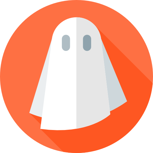 Ghost Flat Circular Flat icon