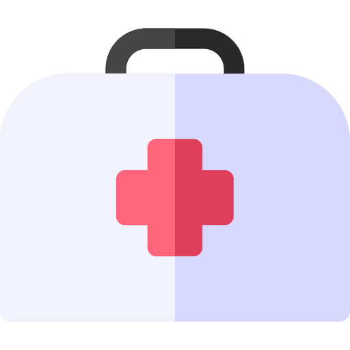 First aid kit Basic Rounded Flat icon