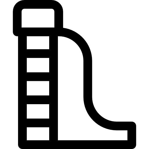 Аквапарк Basic Rounded Lineal иконка