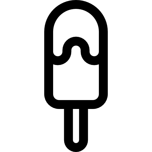 sorvete Basic Rounded Lineal Ícone