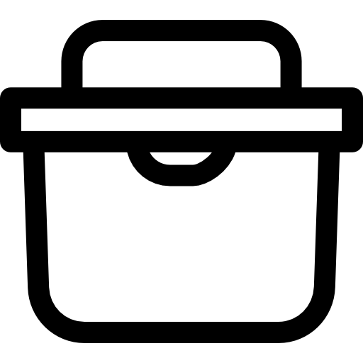 réfrigérateur Basic Rounded Lineal Icône