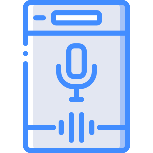 Smartphone Basic Miscellany Blue icon