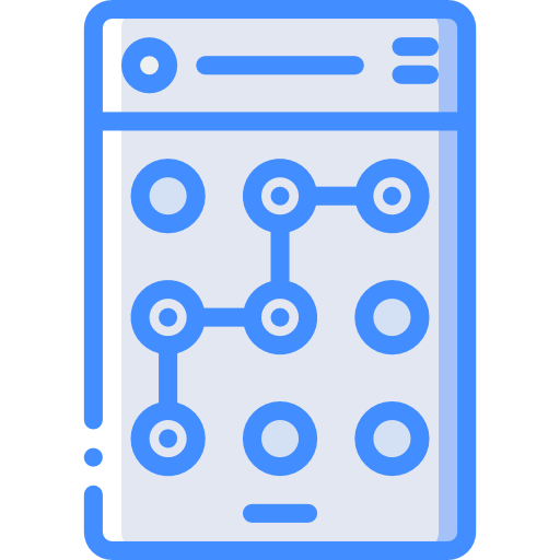 Smartphone Basic Miscellany Blue icon