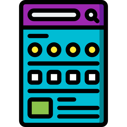 スマートフォン Basic Miscellany Lineal Color icon