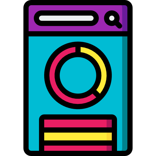 teléfono inteligente Basic Miscellany Lineal Color icono