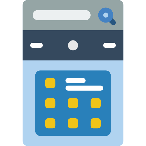 Smartphone Basic Miscellany Flat icon