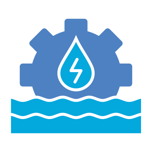 水力発電 Generic color fill icon