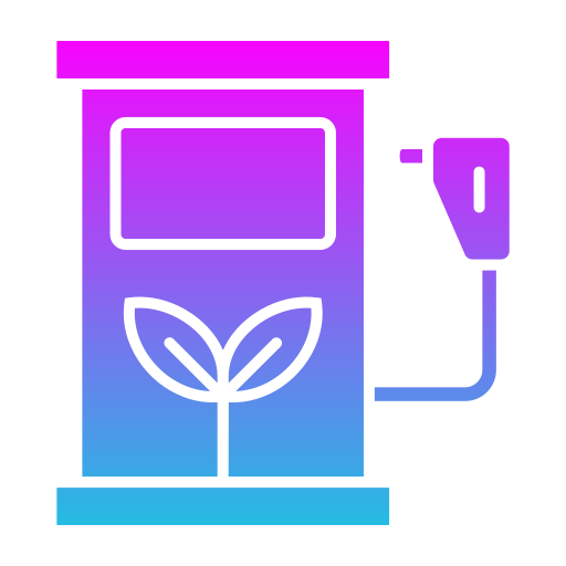 eco-brandstof Generic gradient fill icoon