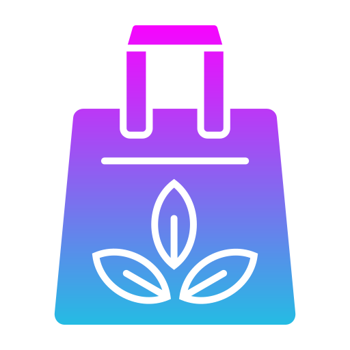 Eco bag Generic gradient fill icon