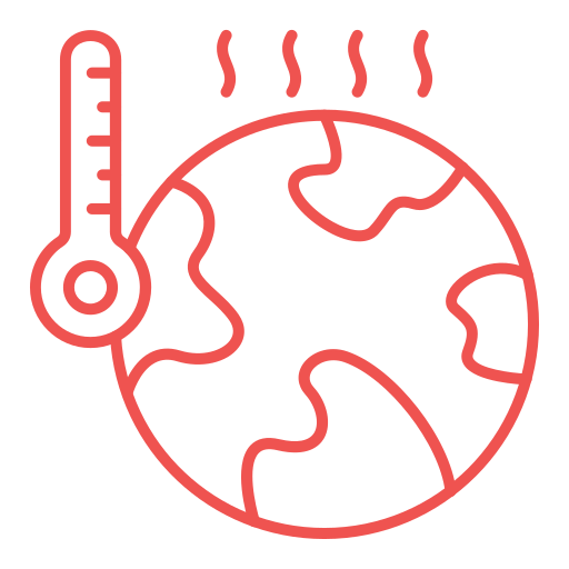 Global warming Generic color outline icon