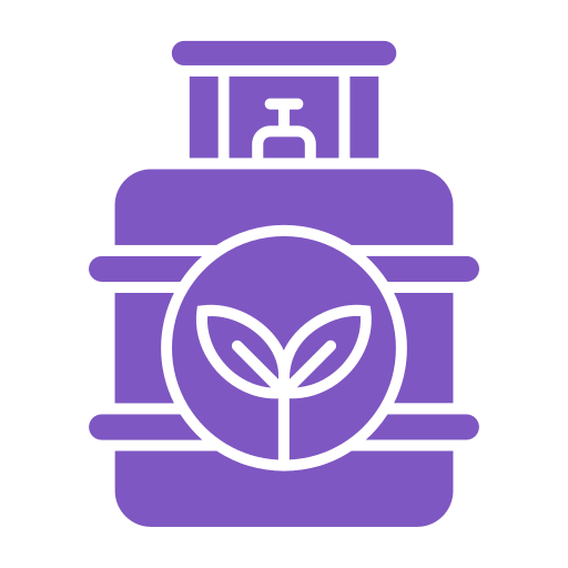 Biogas Generic color fill icon
