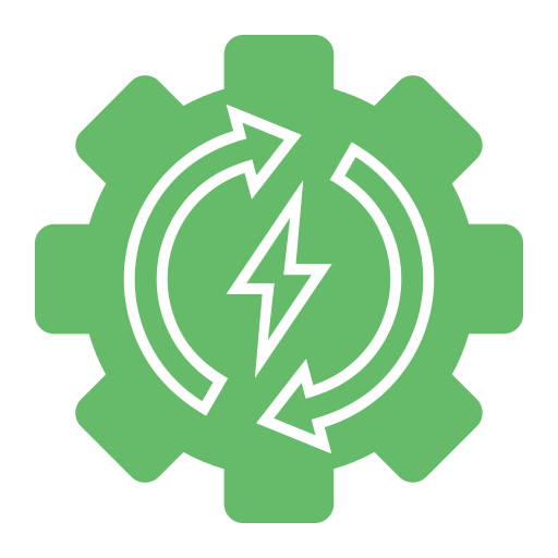 Energy management Generic color fill icon
