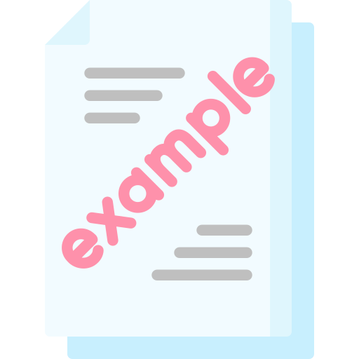Example Special Flat icon