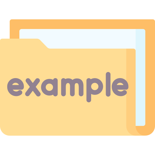 Example Special Flat icon