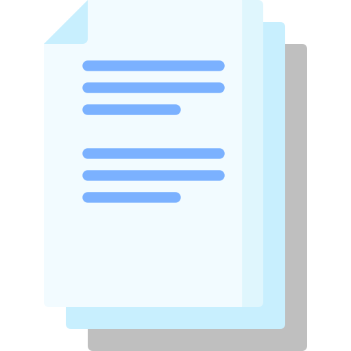Document Special Flat icon