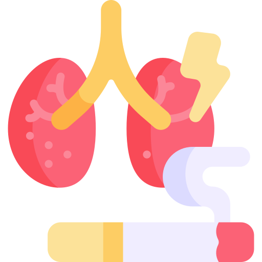 rauchen Kawaii Flat icon