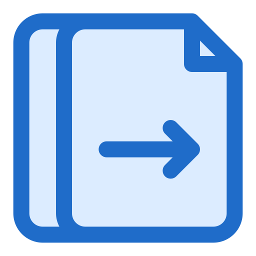 transferencia de archivos Generic color lineal-color icono