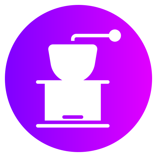 molinillo de cafe Generic gradient fill icono