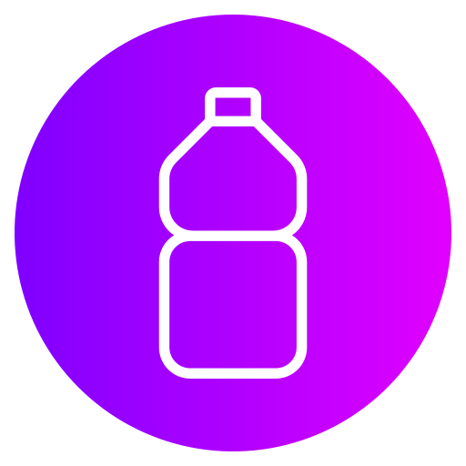 garrafa de agua Generic gradient fill Ícone