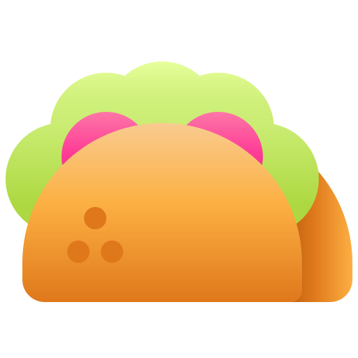 tacos Generic gradient fill icono