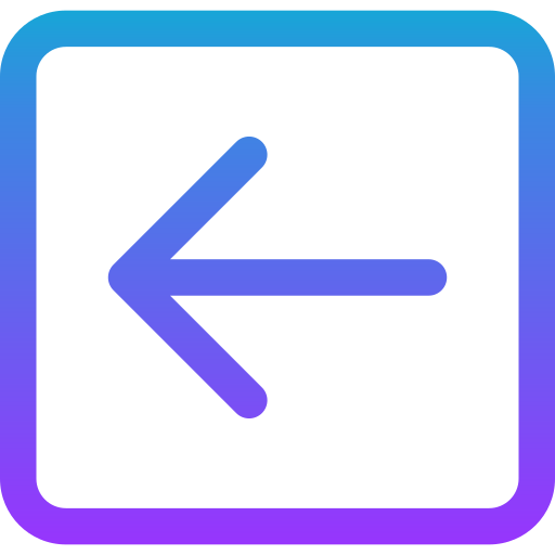 Left Generic gradient outline icon