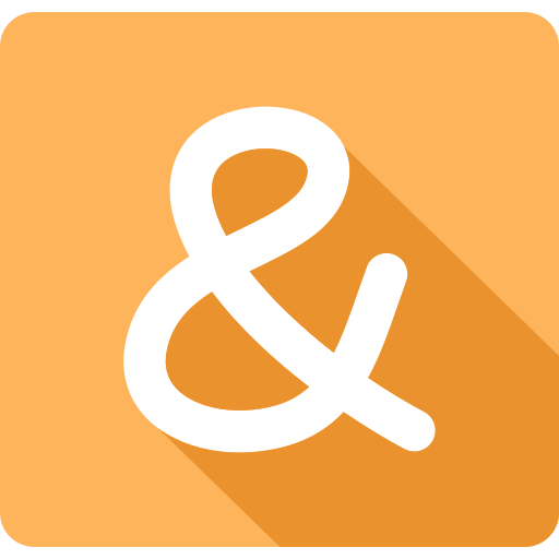 Ampersand Generic color fill icon
