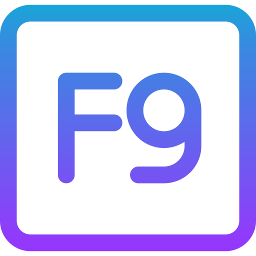 f9 Generic gradient outline icono