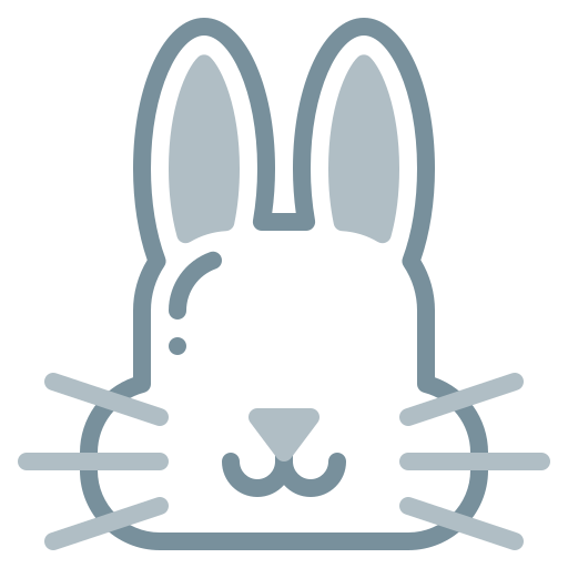 Bunny Generic color lineal-color icon